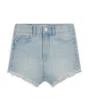 Dl1961 Girls' Lucy Distressed Denim Shorts - Big Kid In Poolside