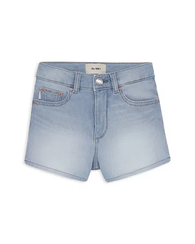 Dl1961 Girls' Lucy Summer Day Shorts - Big Kid In Blue