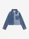 Dl1961 Dual-tone Denim Jackets In Blue