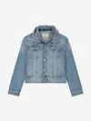 Dl1961 Distressed Manning Denim Jacket In Blue
