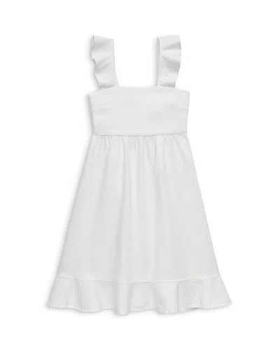Dl1961 Girls' Meredyth Dress - Big Kid In White
