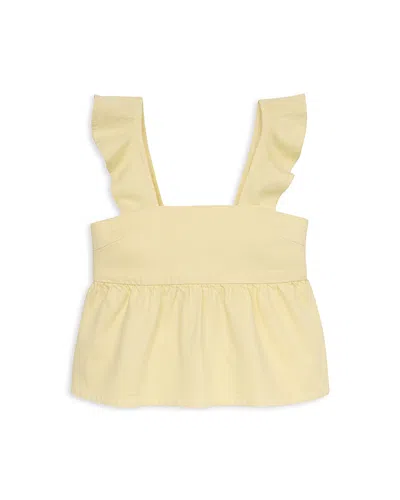 Dl1961 Girls' Meredyth Top - Big Kid In Neutral