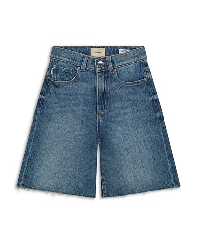 DL1961 DL1961 GIRLS' REMIE SHORTS IN RIVER BANK - BIG KID