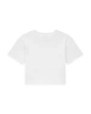 Dl1961 Girls' Short Sleeve Pocket Tee - Big Kid In White