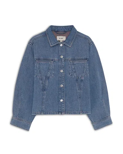 Dl1961 Girls' Simona Top - Little Kid, Big Kid In Blue