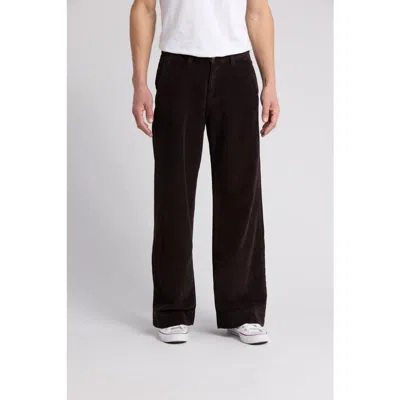 Dl1961 Glen Wide Leg Corduroy Pants In Tobacco