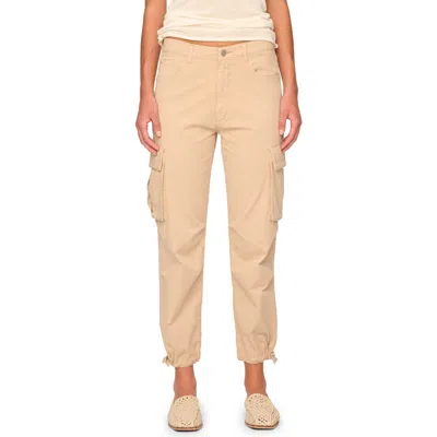 Dl1961 Gwen Cargo Joggers In Brown
