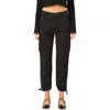 Dl1961 Gwen Cargo Joggers In Black