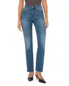 Dl1961 Halle Straight High-rise Instasculpt Jeans In Palm Springs