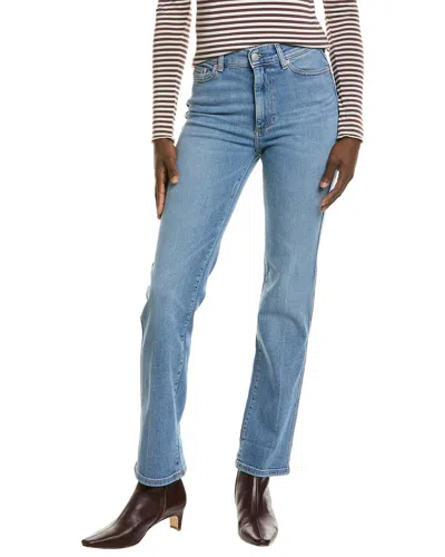 Dl1961 Halle Spring Creek Cuffed Straight Jean In Blue