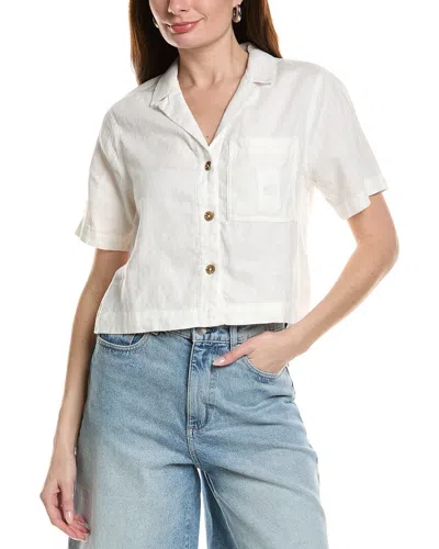 Dl1961 Hampton Linen Shirt In White