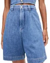 Dl1961 Hepburn Denim Shorts In Great Fall