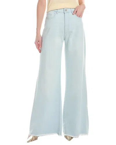 Dl1961 Hepburn High-rise Wide-leg Jeans In Blue