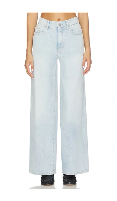 Dl1961 Hepburn High Rise Wide Leg Jeans In Blue