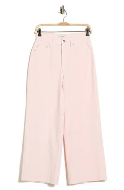 Dl1961 Hepburn High Waist Ankle Jeans In Pink