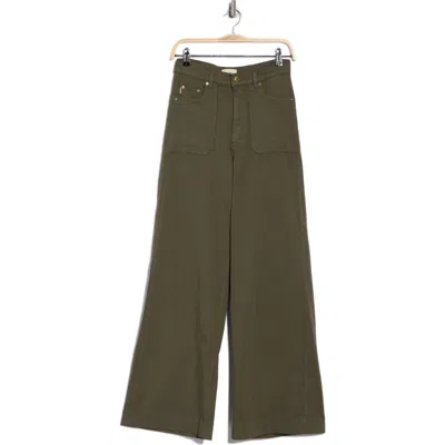 DL1961 DL1961 HEPBURN HIGH WAIST WIDE LEG UTILITY JEANS