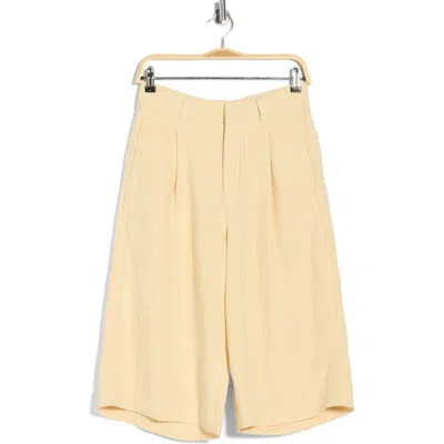Dl1961 Hepburn Linen Pants In Yellow