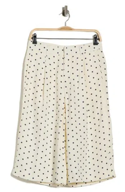 Dl1961 Hepburn Linen Shorts In White