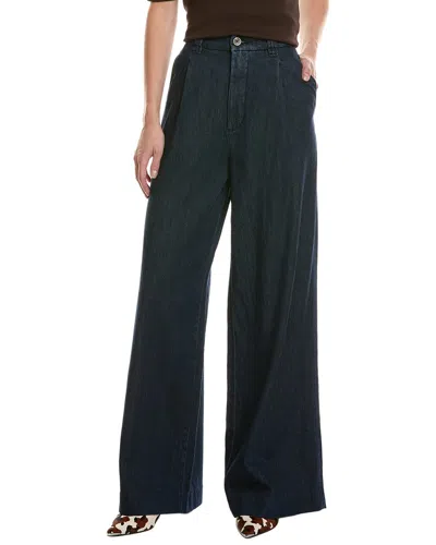 Dl1961 Hepburn River Valley Pleated Wide Leg Jean In Multi