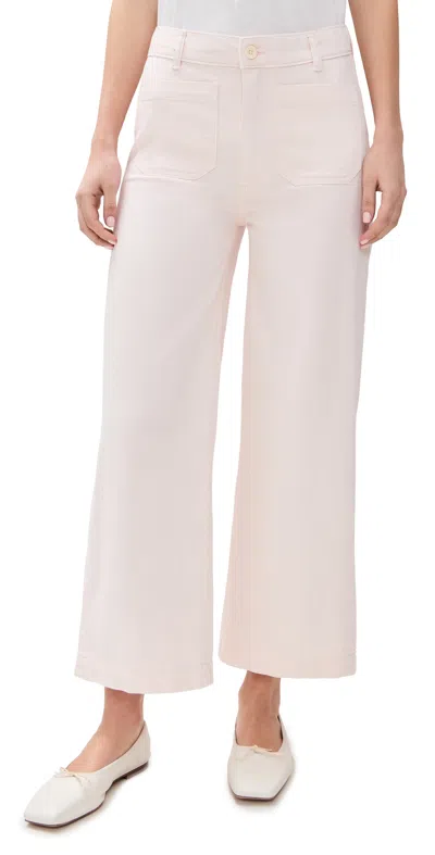 Dl1961 Hepburn Wide Leg High Rise Ankle Jeans Primrose Pink (vintage)