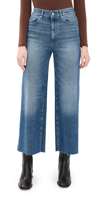 Dl1961 Hepburn Wide Leg High Rise Jeans Driggs (vintage)