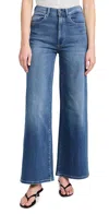 Dl1961 Softwear Hepburn Wide Leg High Rise Jeans Mohonk (ultimate Knit) In Mohonk (ultimate Knit)