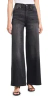 Dl1961 Hepburn Wide Leg Jeans Dark Haze (ultimate Knit)