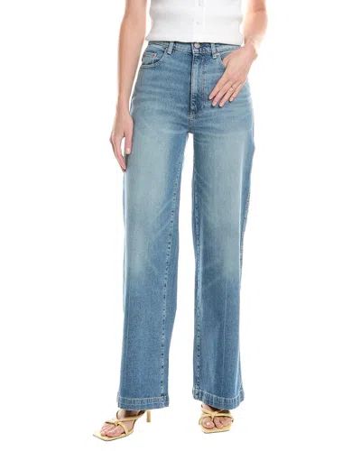 Dl1961 Hepburn Wythe Wide Leg Jean In Blue