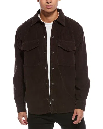 Dl1961 Hudson & Perry Corduroy Shirt Jacket In Multi