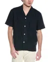 Dl1961 Hugh Linen Shirt In Blue