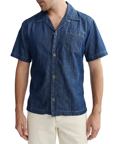 Dl1961 Hugh Pocket Shirt In Blue