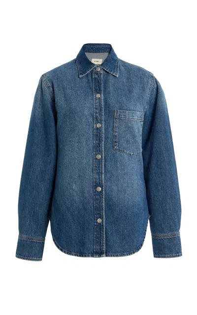 Dl1961 Ines Aura Denim Shirt In Blue