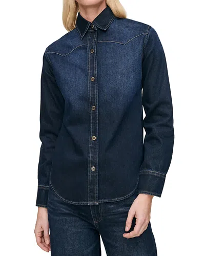 Dl1961 Ines Denim Shirt In Blue