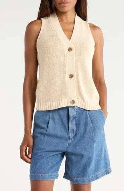 Dl1961 Inessa Sweater Tank In Neutral