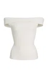 Dl1961 Instasculpt™ Rib Off Shoulder Top