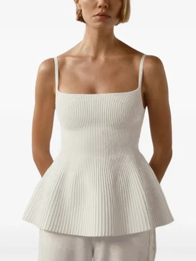Dl1961 Instasculpt™ Ribbed Top In Red