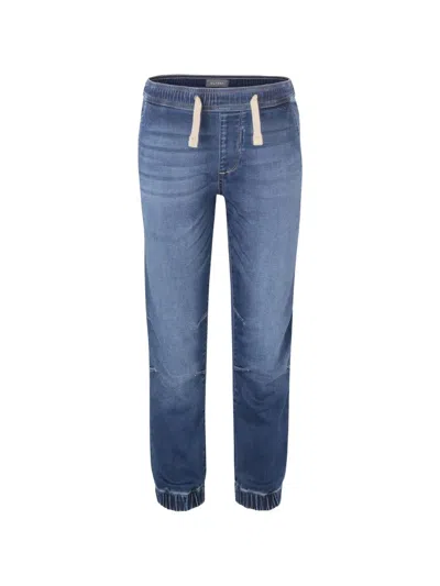 Dl1961 Kids' Jackson Drawstring-waist Jeans In Blue