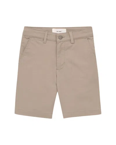 Dl1961 Kids' Jacob/tb Chino Short In Brown