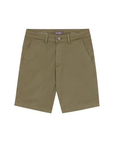 Dl1961 Kids' Jacob/tb Chino Short In Green