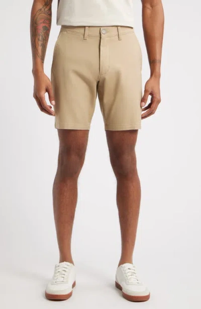 Dl1961 Jake Dynamic Performance Chino Shorts In Sepia