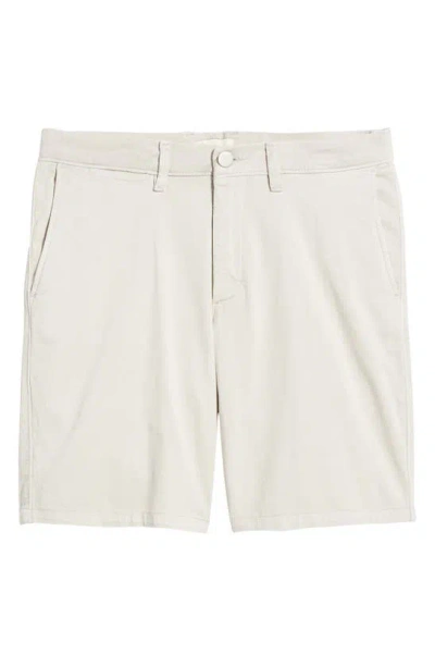 Dl1961 Jake Flat Front Chino Shorts In Light Grey