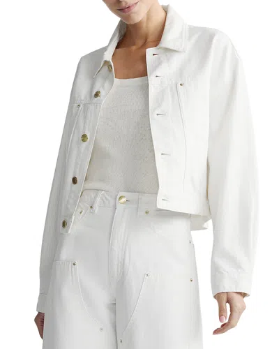 Dl1961 Jamie Denim Jacket In White