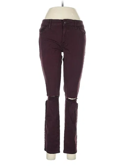 Pre-owned Dl1961 Jeans In Burgundy