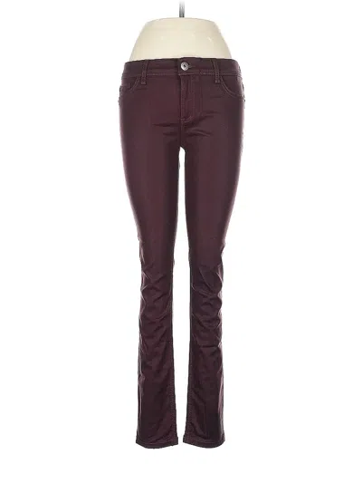 Pre-owned Dl1961 Jeans In Burgundy