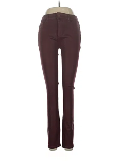Pre-owned Dl1961 Jeans In Burgundy