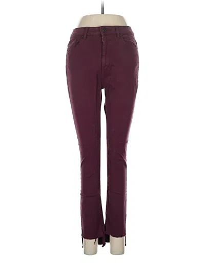 Pre-owned Dl1961 Jeans In Burgundy