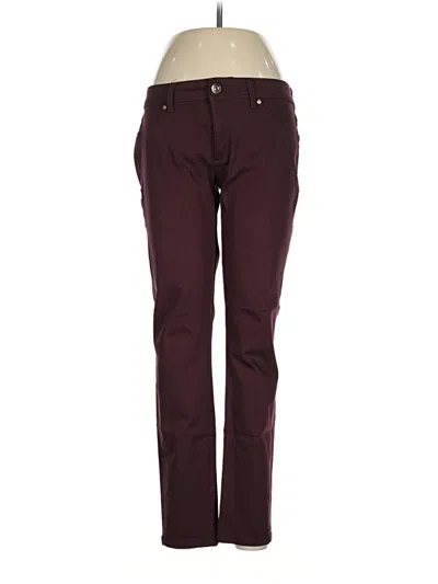 Pre-owned Dl1961 Jeans In Burgundy