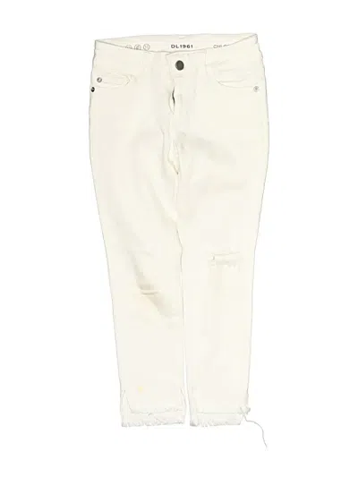 Pre-owned Dl1961 Kids' Jeans In Ivory