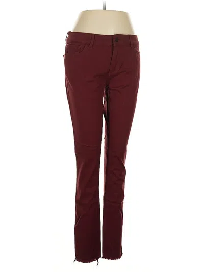 Pre-owned Dl1961 Jeggings In Burgundy
