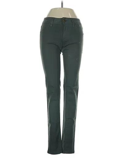 Pre-owned Dl1961 Jeggings In Green